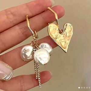 Unique Asymmetrical Dangle Earrings